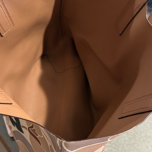 Kate Spade Floral Tote - Cream, Tan, Black, Pink - Picture 11 of 12